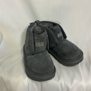 Kids gray ugg boots